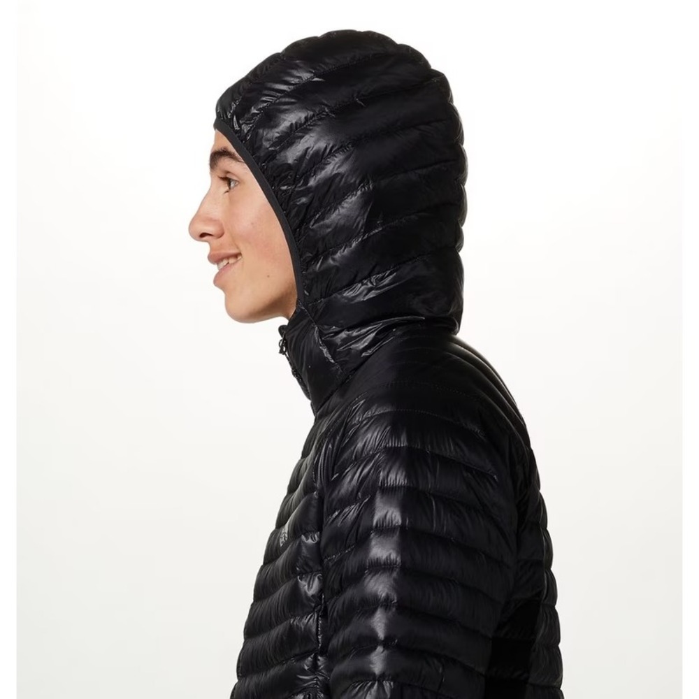 Mountain Hardwear Men's Large (L) Ghost Whisperer Hoody 800FP Down Jacket Black - Picture 5 of 11